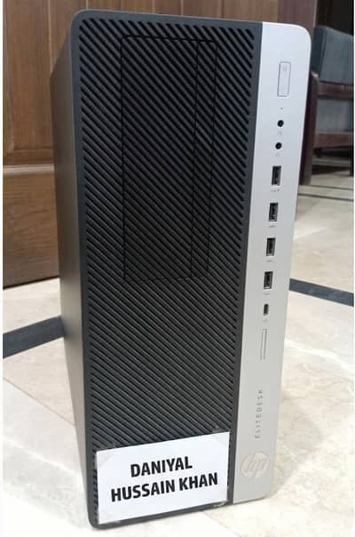 HP elitedesk 800 g3 +dell e1912h monitor