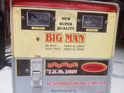 Double system stabilizer for low and high voltage