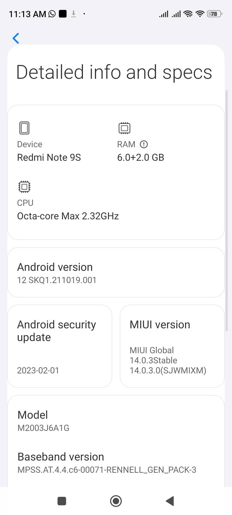 Redmi Note 9s PTA 3