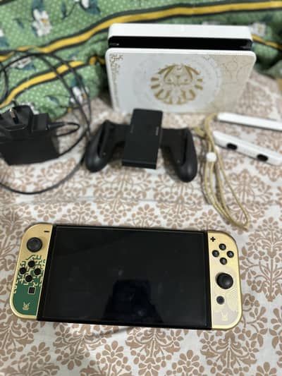 nintendo switch oled zelda edition
