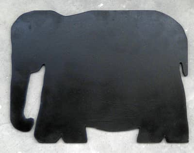 Animal shaped black board for kids