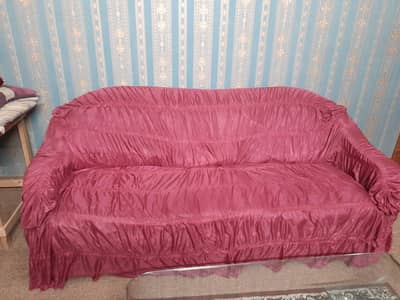 3 seater Cane/ rattan sofa set (good condition)