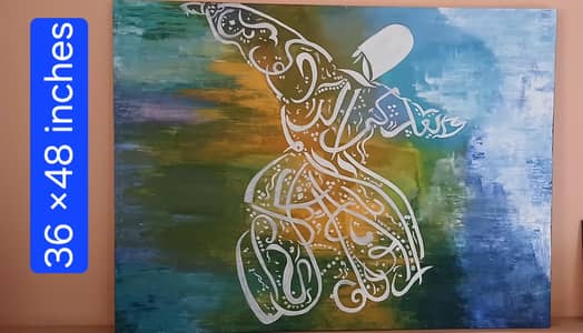 acrylic canvas painting