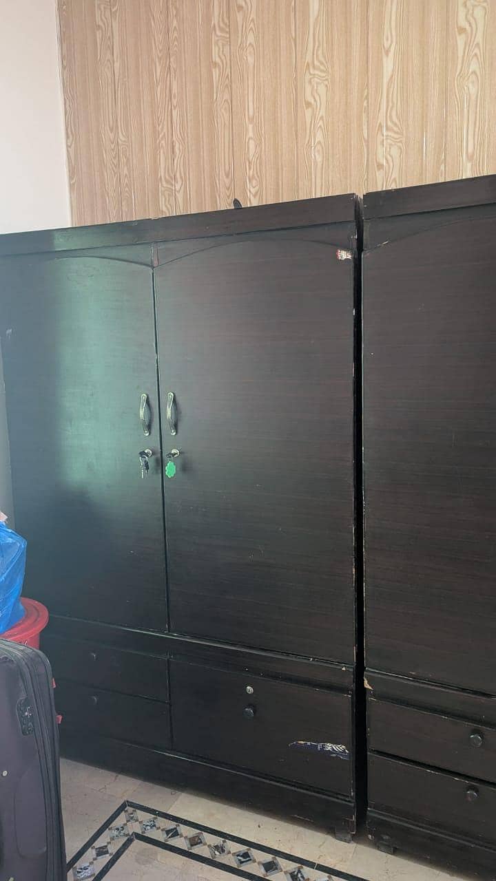 Two Wardrobes (Pair) 0