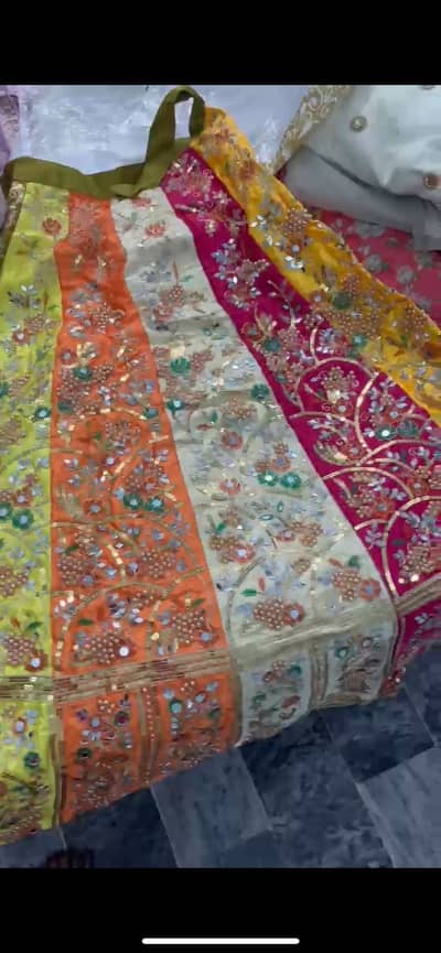 Lehnga Choli For mehndi event