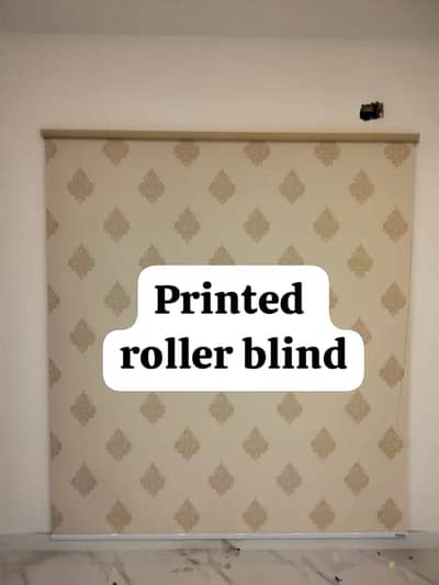 Printed Roller Blind | window blinds | Wallpapers | black out blind