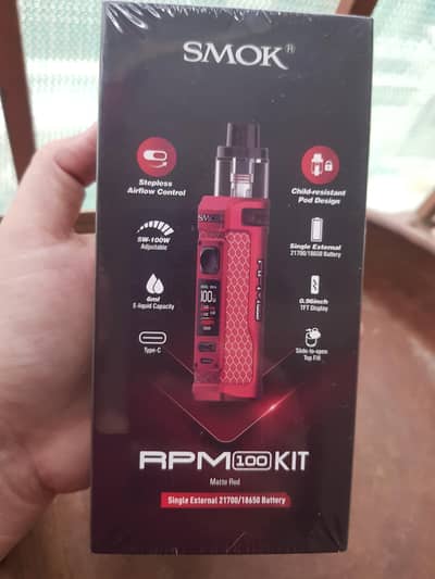 SMOK RPM 100 Kit – Brand New & Factory Sealed