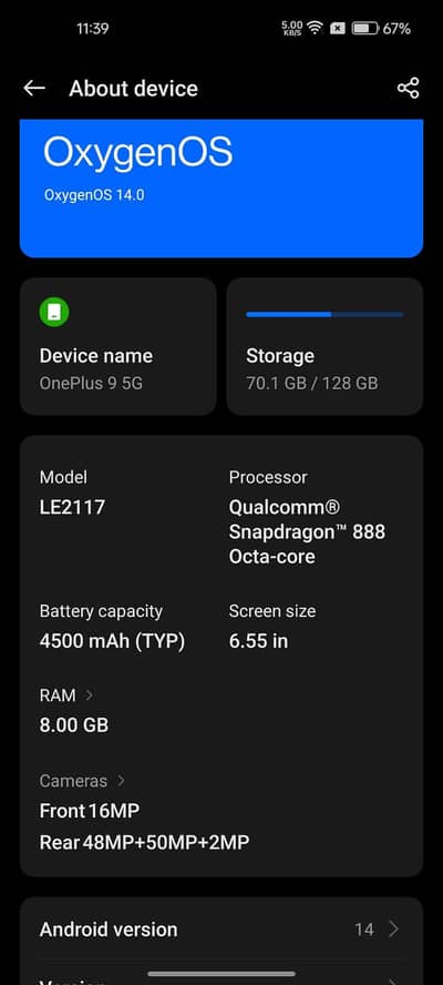 One Plus 9