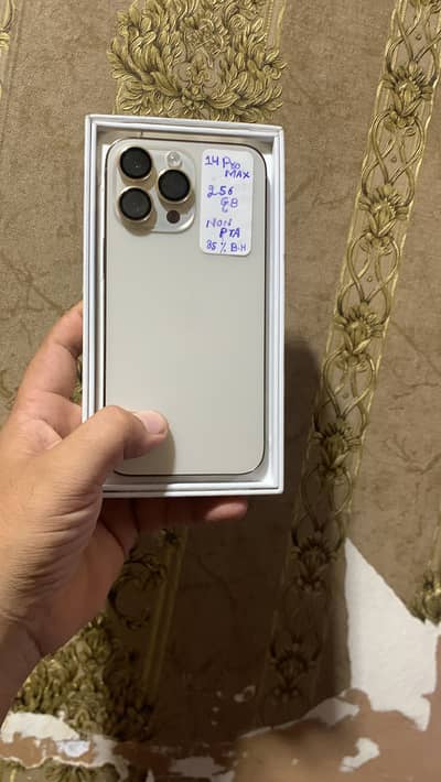 Apple iPhone 14 Pro Max  Golden Non Pta With Box