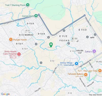 E-12/3 25/50 plot for sale with extra land All Dues Clear