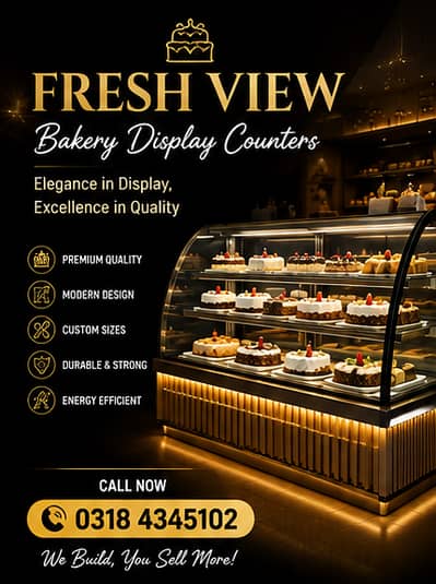 Counter for sale, Display Counter, Bakery Counter, Ice Cream Display