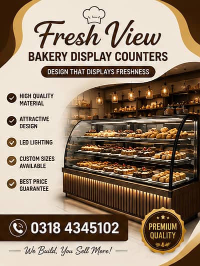 Counter for sale/Display Counter/Bakery Counter/ Ice Cream Display