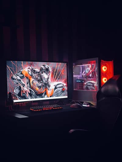 White Gaming PC