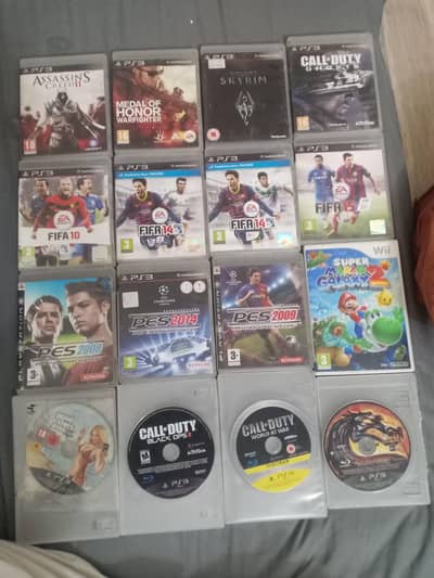 ps2 ps3 ps4 psp wii games CDs