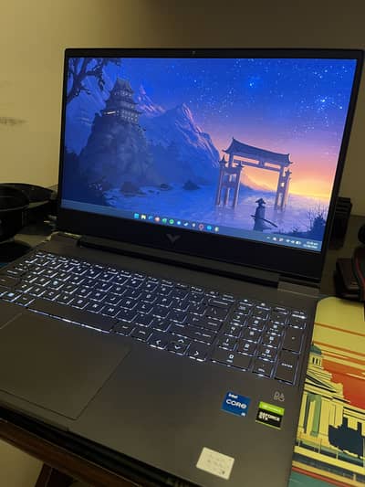 HP Victus 15 gaming laptop.