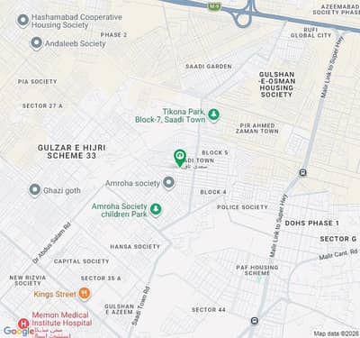 240 Square Yards Residential Plot In Saadi Town - Block 3 For sale