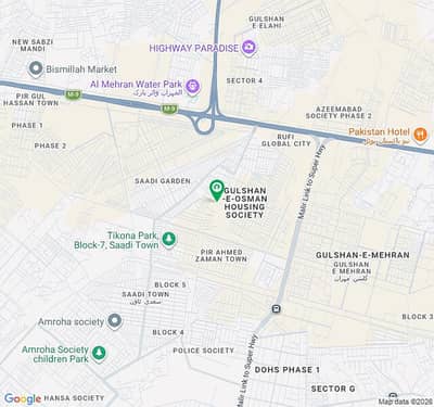 Pir Ahmed Zaman Town - Block 3 Residential Plot Sized 240 Square Yards