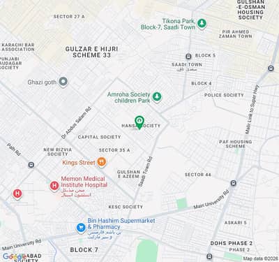 120 Square Yards Residential Plot In Scheme 33 Of Karachi Is Available For sale