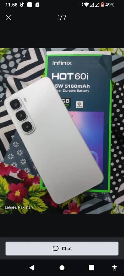 Infinix hot 60i 6/128