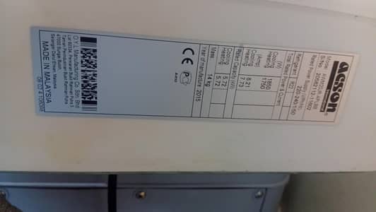 split ac non inverter heat and cool