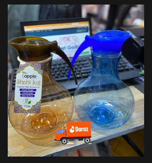 Unique Crystal Shahi Jug 1-7ltr