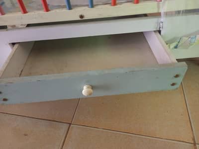 wooden baby cot/crib