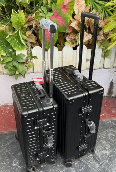 Luggage bag set (aluminium)