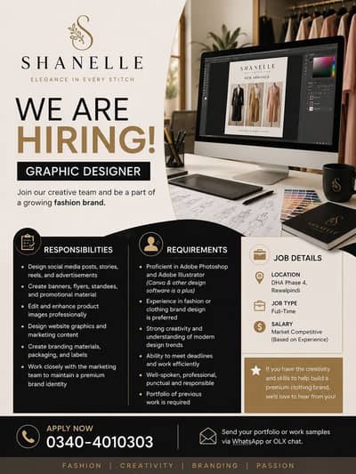 Graphic designer for clothes