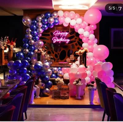 Balloon decor & Event Planners, lighting & flower decor,Birthday Decor