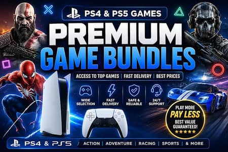 PS5 & Ps4 Games / All games are available