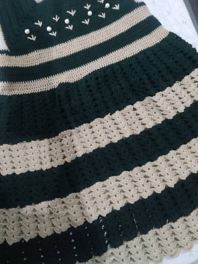 crochet handmade girl dress clothes