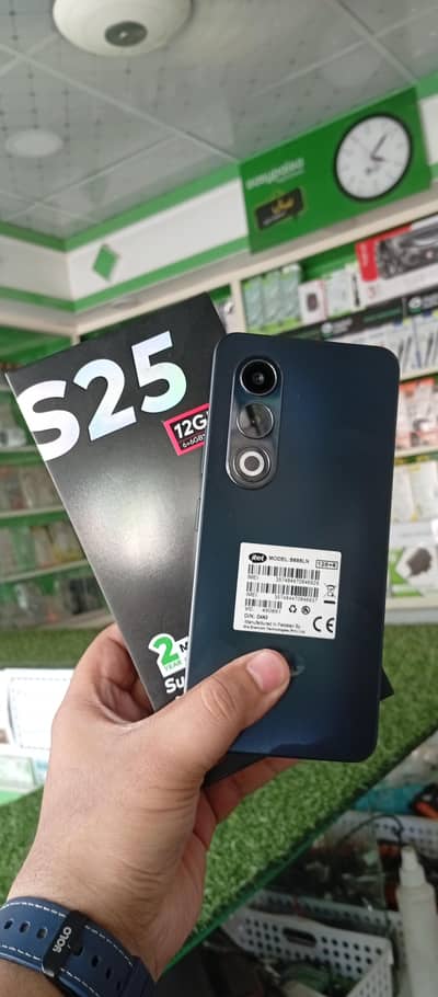 Itel S25  indisplay fingerprint sensor  total genuine