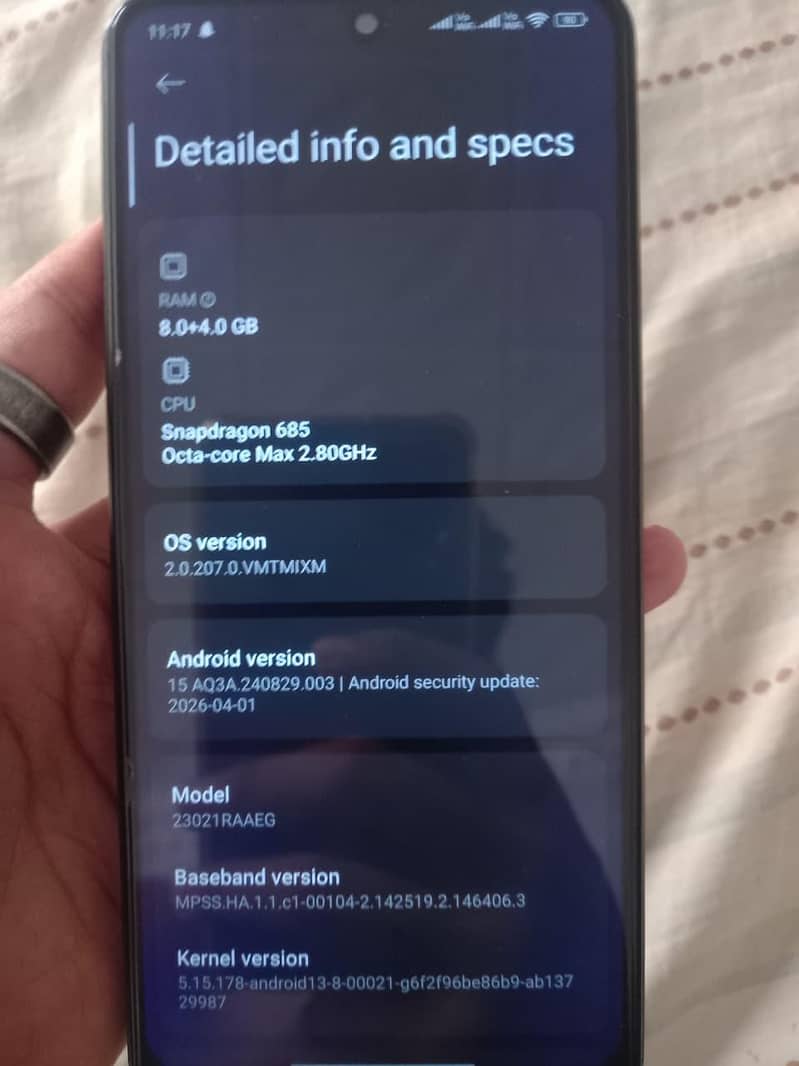 Xiaomi Redmi Note 12 4