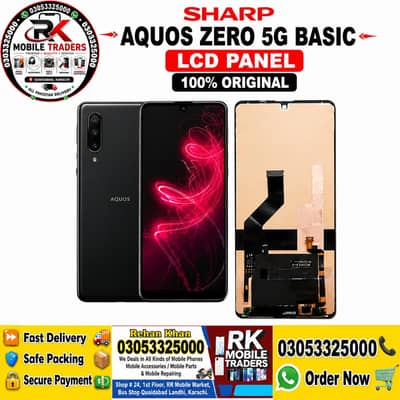 Sharp Aquos Zero 5G Basic Original LCD Panel OLED Display Replacement
