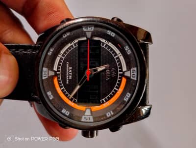 MAREA 5ATM Dual Display Digital  Watch