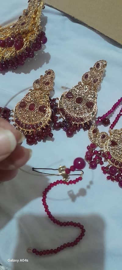 Indian style artificial jewelry set