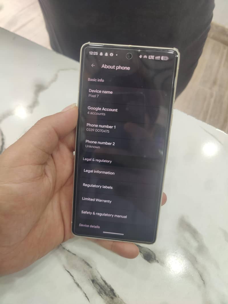 Google Pixel 7 6