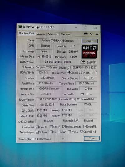 Rx 480 4gb