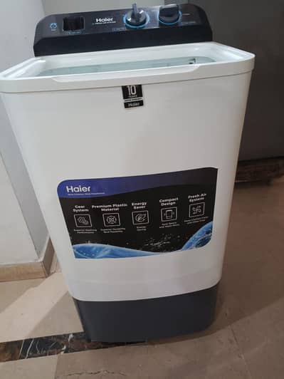 haier washing machine and boss dryer
