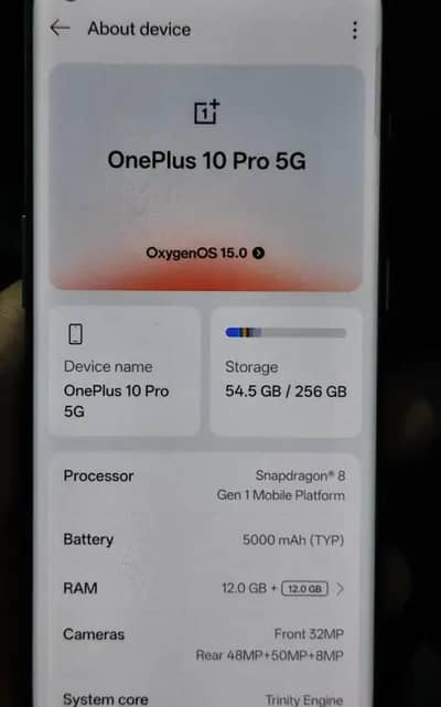 One Plus 10 Pro