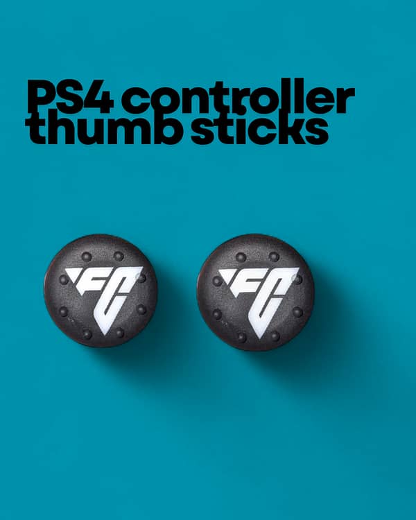Pack of 4 Thumb Grips for PS4 / PS5 & Xbox Controllers – Anti-Slip Joystick Caps for Better Grip & Precision Gaming