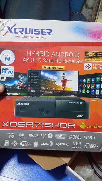 Xcruiser 4k android Receiver