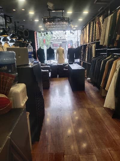 Shop For Sale Facing MM Alam Road Gulberg