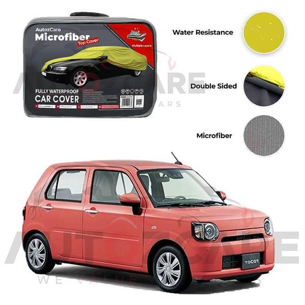 Daihatsu Tocot Microfiber Car Top Cover - Model 2019-2026