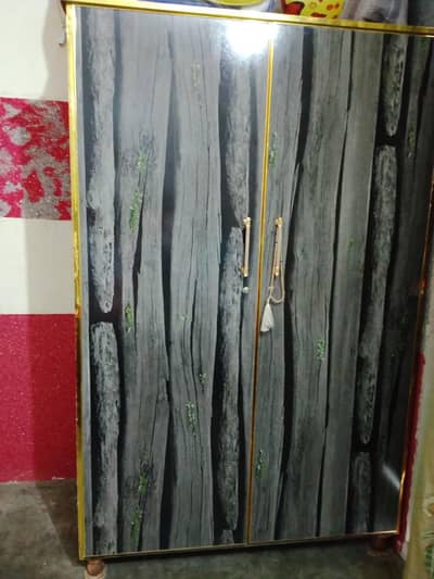 full size almari double locker