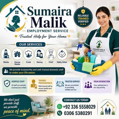 House Maids Babyistter Couple Nurse Patient Care Helper Maid Available