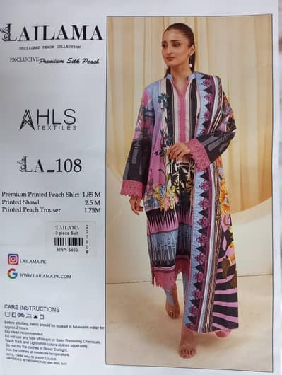 3 piece Unstitched Suits