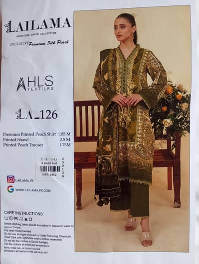 3 piece Unstitched Suits