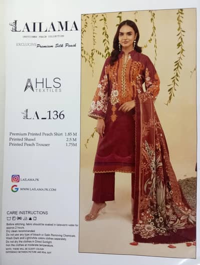 3 piece Unstitched Suits