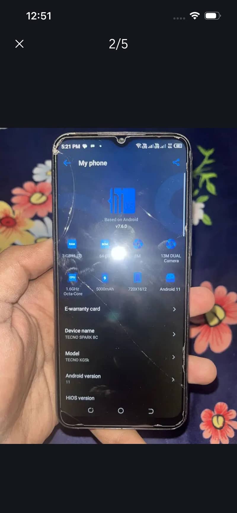 Techno spark 8c 2
